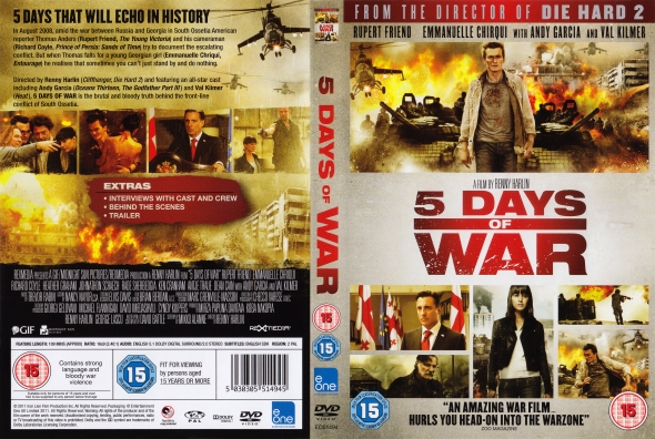 Covercity Dvd Covers Labels 5 Days Of War