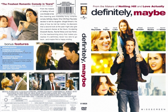 CoverCity - DVD Covers & Labels - Definitely, Maybe