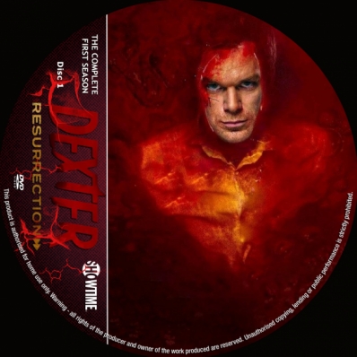 Dexter Resurrection - Season 1; disc 1