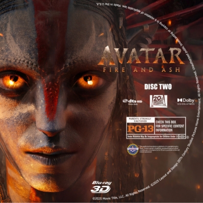 Avatar Fire And Ash 3D Disc 2 2025