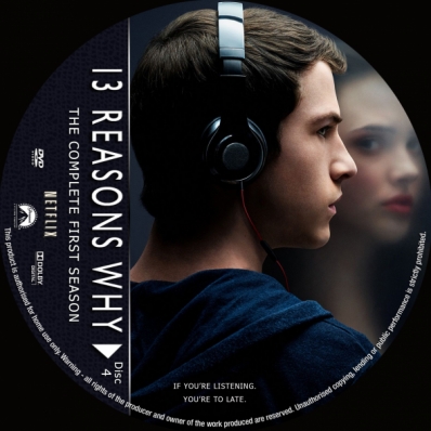 13 Reasons Why - Season 1; disc 4