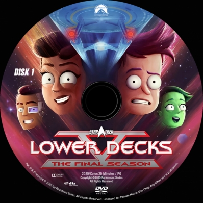 CoverCity - DVD Covers & Labels - Star Trek: Lower Decks - Season 5; disk 1
