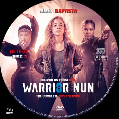 Warrior Nun - Season 1; disc 3