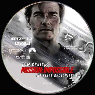 Mission Impossible - The Final Reckoning 4K