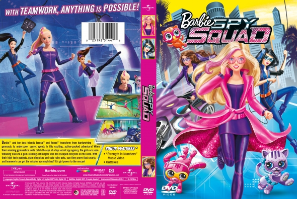 CoverCity DVD Covers Labels Barbie Spy Squad