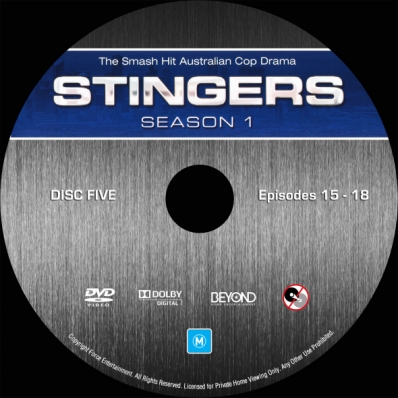 Stingers - Season 1; disc 5