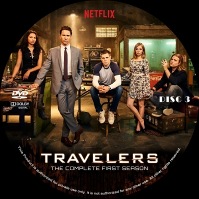 Travelers - Season 1; disc 3