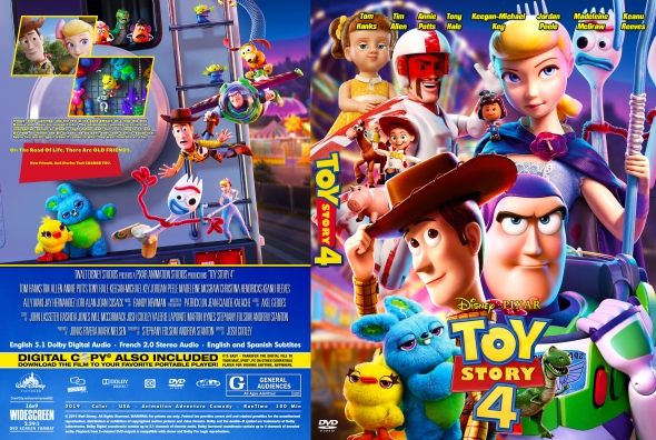 Toy Story 4 Dvd Cover