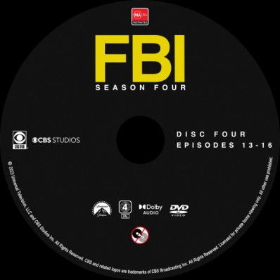 CoverCity - DVD Covers & Labels - FBI - Season 4; disc 4