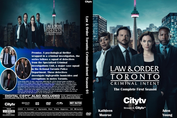 Law & Order Toronto: Criminal Intent - Season 1