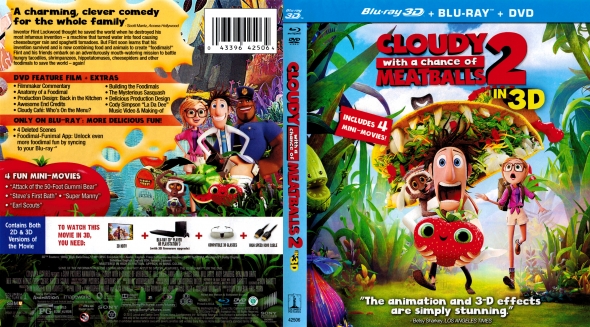 Cloudy with a Chance of Meatballs 2 3D