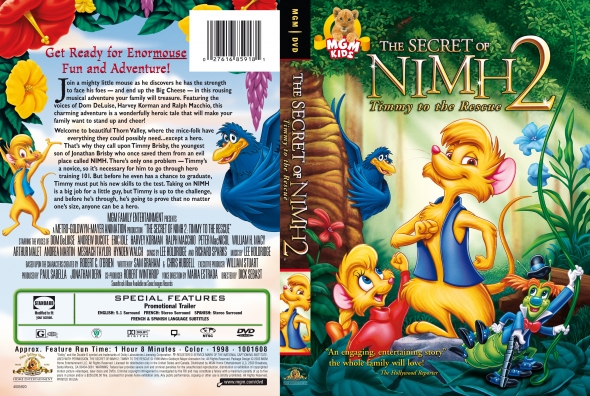 The Secret of NIMH 2: Timmy to the Rescue