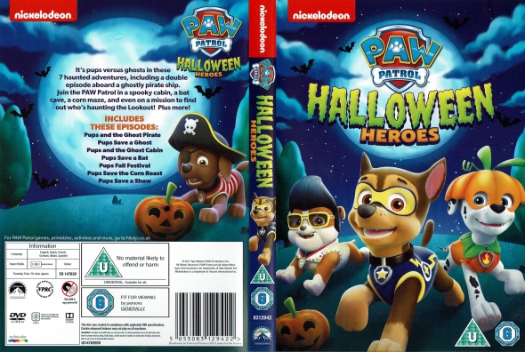 Paw Patrol: Halloween Heroes