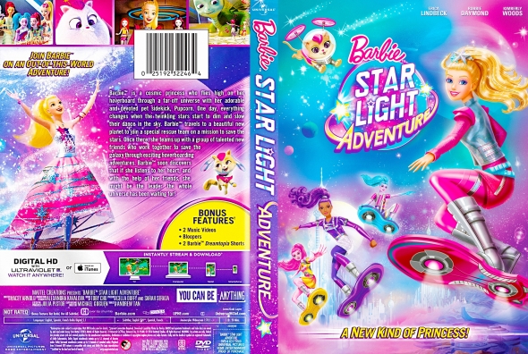 CoverCity DVD Covers Labels Barbie Star Light Adventure