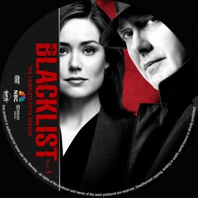 The Blacklist - Season 5; disc 5