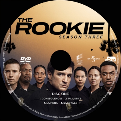 The Rookie - Season 3; disc 1