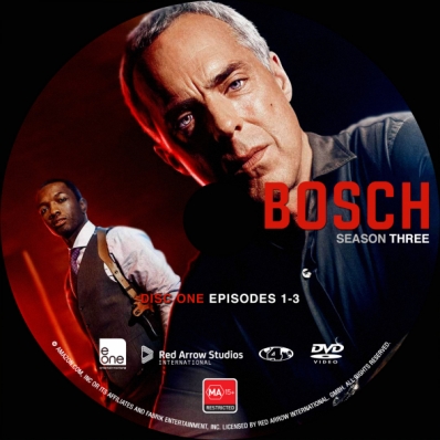 Bosch - Season 3; disc 1