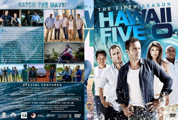 Hawaii Five-O - Season 5 (spanning spine)