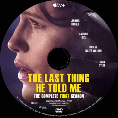 CoverCity - DVD Covers & Labels - The Last Thing He Told Me - Season 1