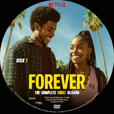 CoverCity - DVD Covers & Labels - Forever - Season 1; disk 1