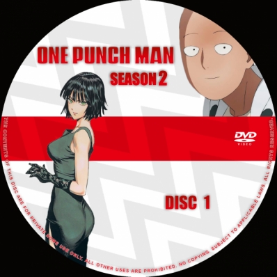 CoverCity - DVD Covers & Labels - One Punch Man - Season 2; disc 1