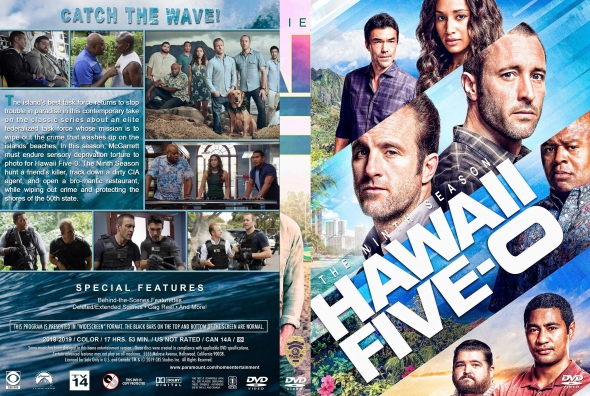 Hawaii Five-O - Season 9 (spanning spine)