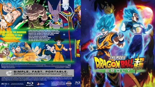 Dragon Ball Super: Broly - The Movie (Blu-ray + DVD + Digital)