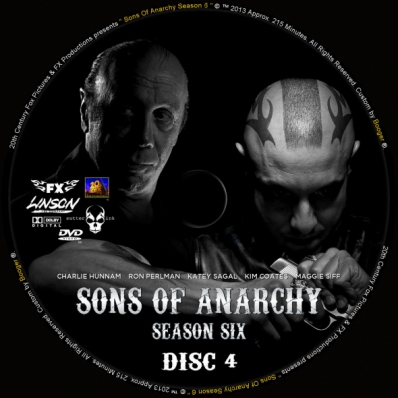Sons Of Anarchy - Season 6; disc 4