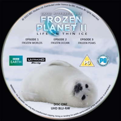 BBC Frozen Planet II; disc 1