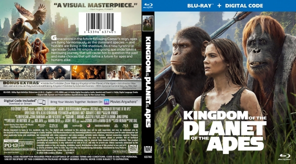 その他 Kingdom of the Apes [DVD] Kingdom of the Planet of the Apes (2024) New, Sealed, DVD