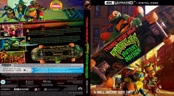Teenage Mutant Ninja Turtles: Mutant Mayhem 4K