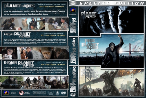 Planet of the Apes Triple Feature