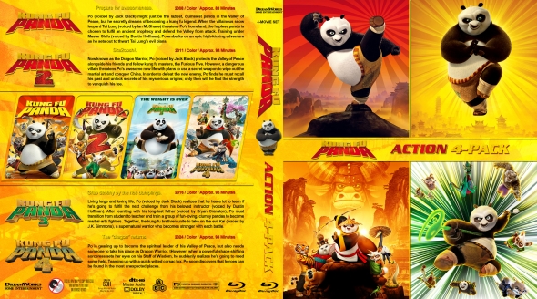 Kung Fu Panda 4-Pack