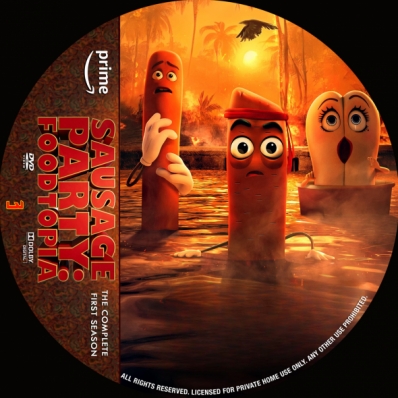 Sausage Party Foodtopia - Season 1; disc 3