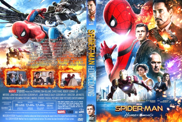 CoverCity - DVD Covers & Labels - Spider-Man: Homecoming.
