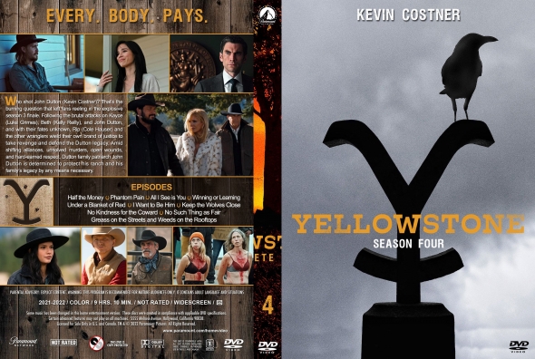 Yellowstone - Season 4 (spanning spine)