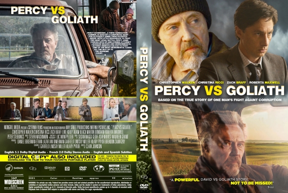 Percy Vs Goliath DVD, LIKE NEW, AUTHENTIC W/DIGITAL, SEE