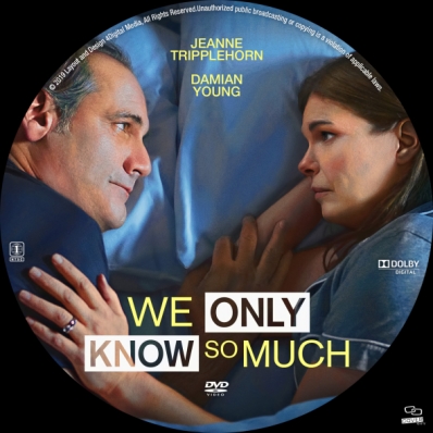 CoverCity - DVD Covers & Labels - We Only Know So Much