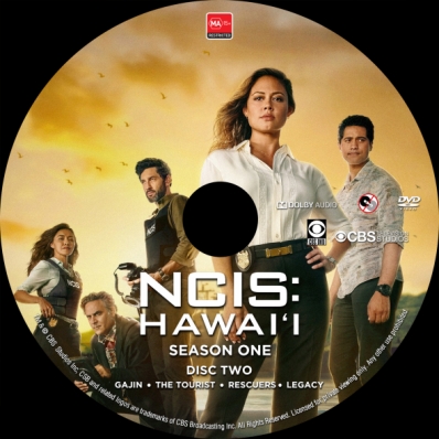 NCIS: Hawai'i - Season 1; disc 2
