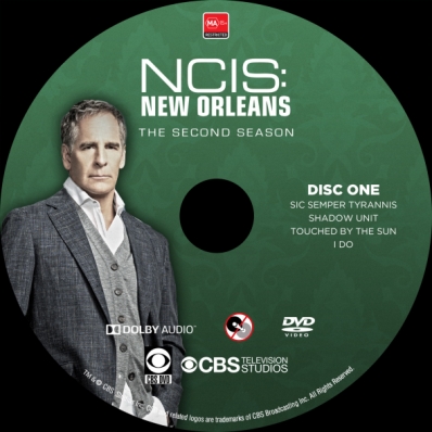 NCIS: New Orleans - Season 2; disc 1