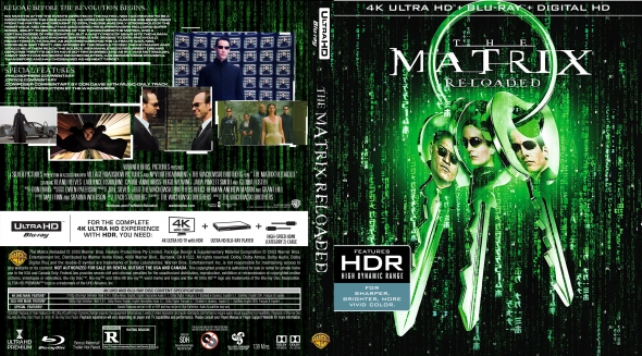 Covercity Dvd Covers Labels The Matrix Reloaded 4k