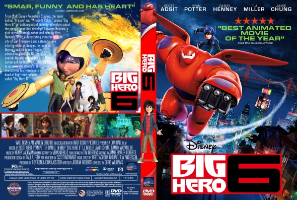 CoverCity DVD Covers Labels Big Hero 6