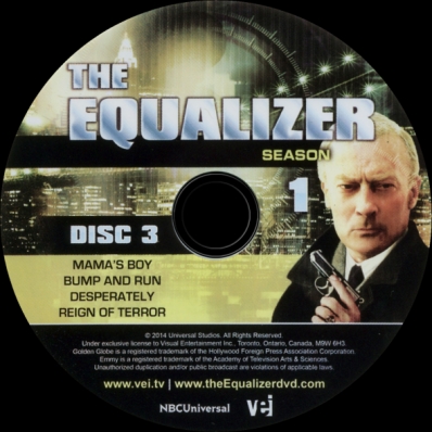The Equalizer - Season 1; disc 3