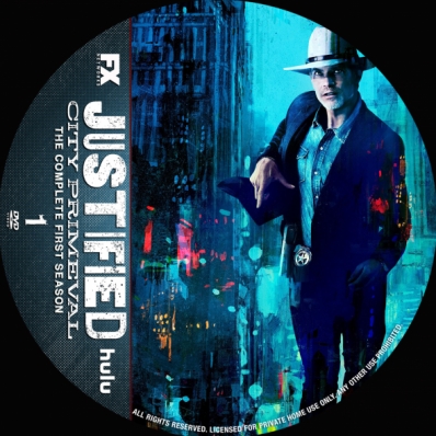 Justified City Primeval - Season 1; disc 1