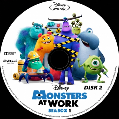 Monsters at Work - Season 1; disk 2