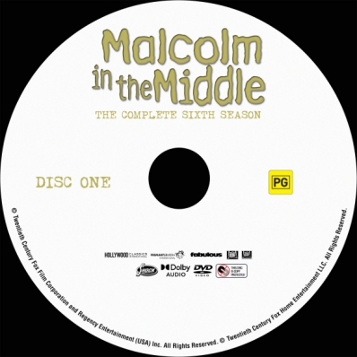 Malcolm In The Middle - Season 6; disc 1