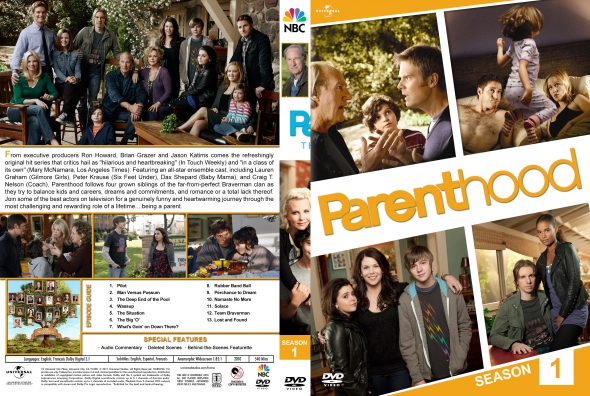 Parenthood - Season 1 (spanning spine)