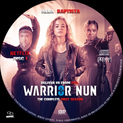 Warrior Nun - Season 1; disc 1
