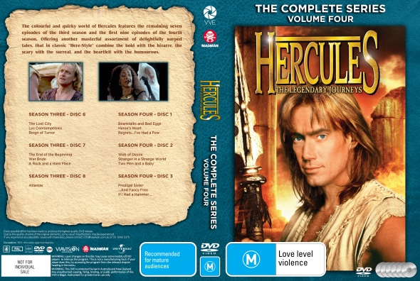 Hercules; The Legendary Journeys: The Complete Series; Volume 4