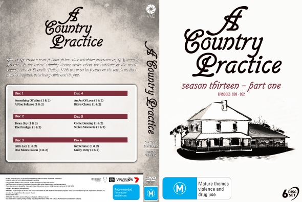 CoverCity - DVD Covers & Labels - A Country Practice - Season 13; Part 1